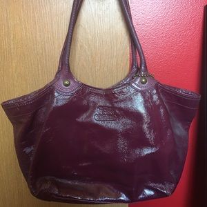 Authentic Patent Leather COACH Purse